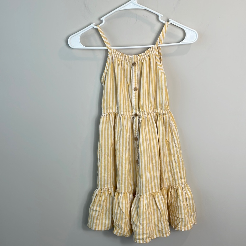 Osh Kosh linen blend summer dress Girl size 5
